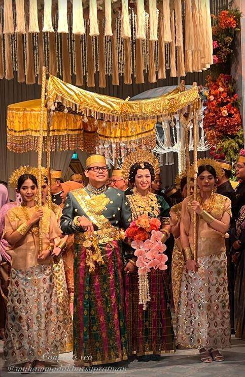 pernikahan Akbar Wakil Ketua MPR RI (Instagram.com/muhammadakbarsupratman)
