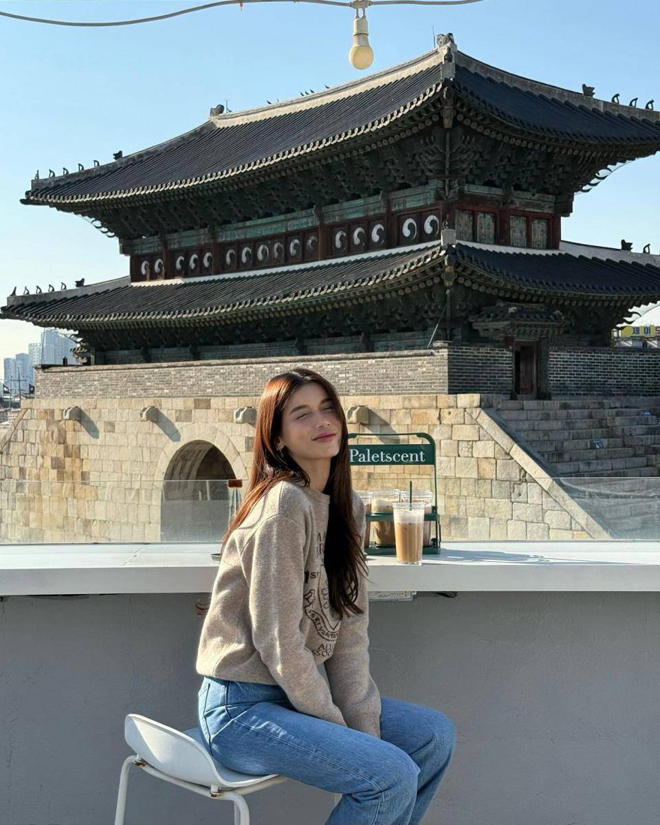 potret Sabrina Chairunnisa di Korea Selatan (instagram.com/sabrinachairunnisa_)