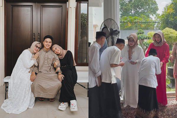 7 Potret Syukuran Rumah Baru Ochi Rosdiana, Undang Anak Yatim