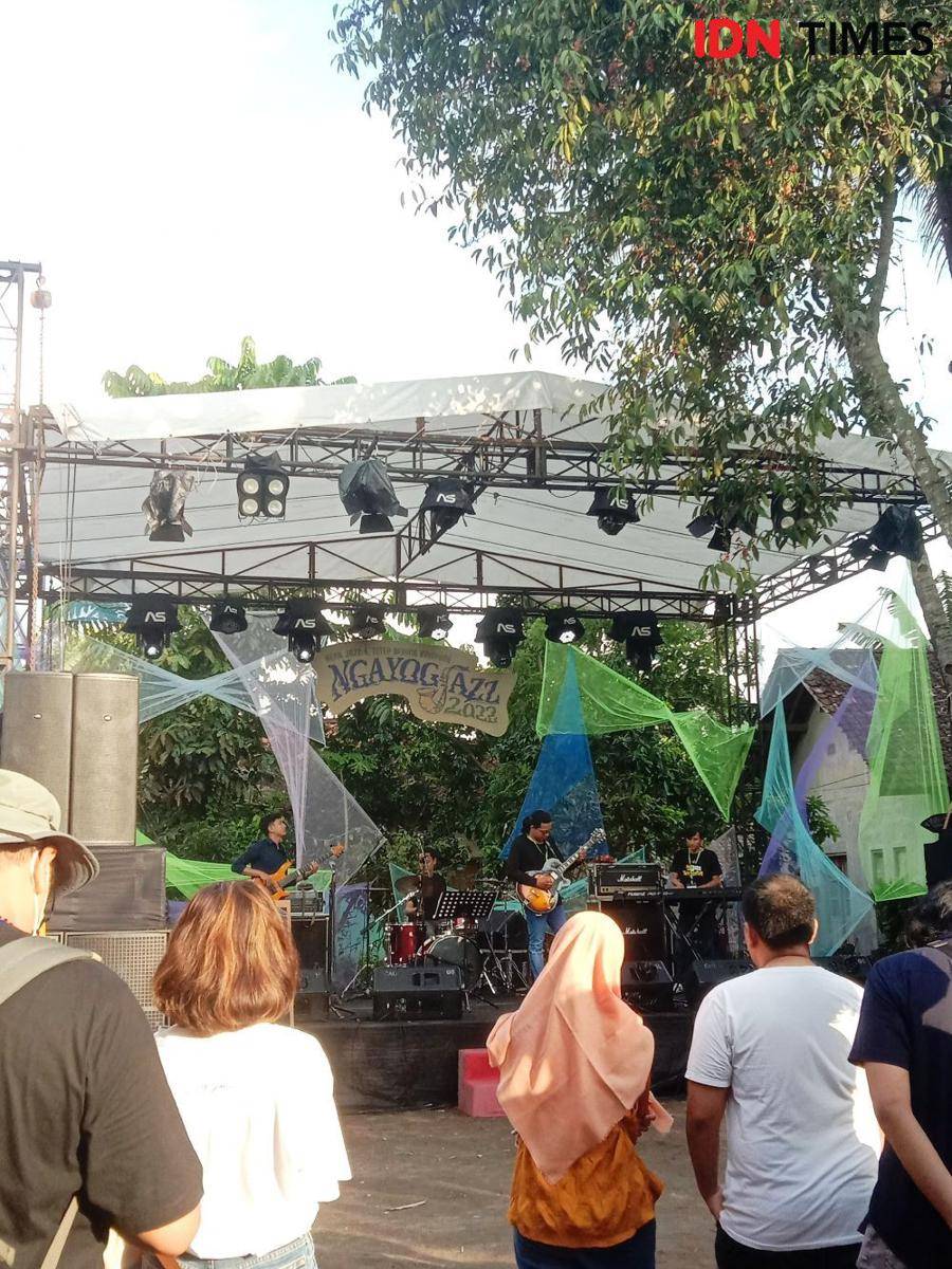 ilustrasi Ngayogjazz (IDN Times/Dyar Ayu)