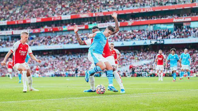 Manchester City kalah 0-1 dari Arsenal pada 2023/2024. (mancity.com)