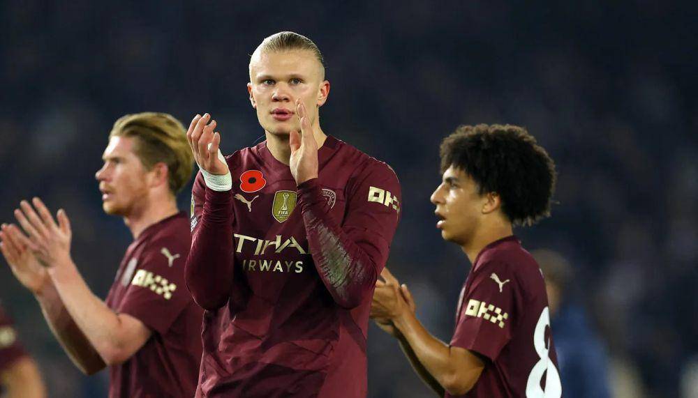 Manchester City kalah 1-2 dari Brighton & Hove Albion pada pekan kesebelas English Premier League 2024/2025. (premierleague.com)