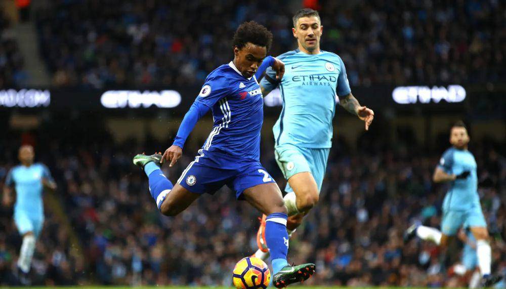 Manchester City kalah 1-3 dari Chelsea pada 2016/2017. (premierleague.com)