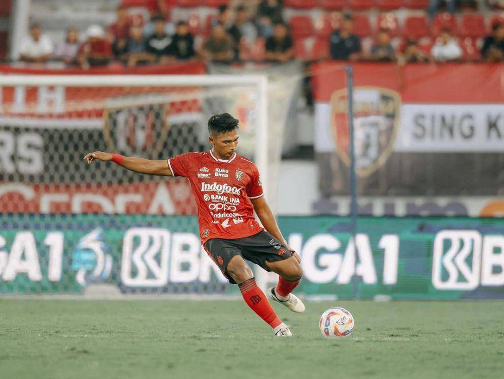 Bagas Adi bersama Bali United FC (instagram.com/bagasadingrh)