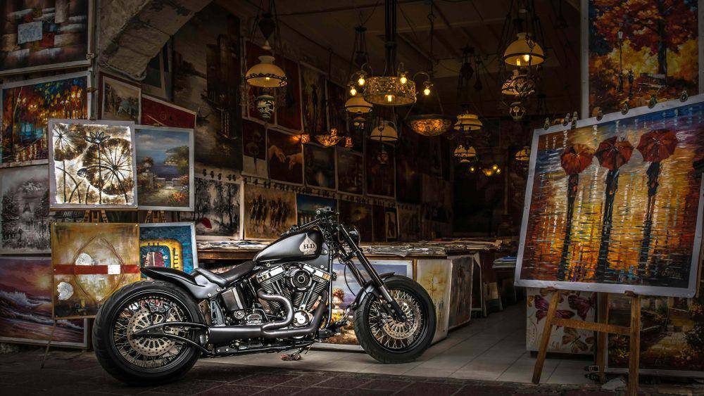 ilustrasi motor klasik (pexels.com/GEORGE DESIPRIS)