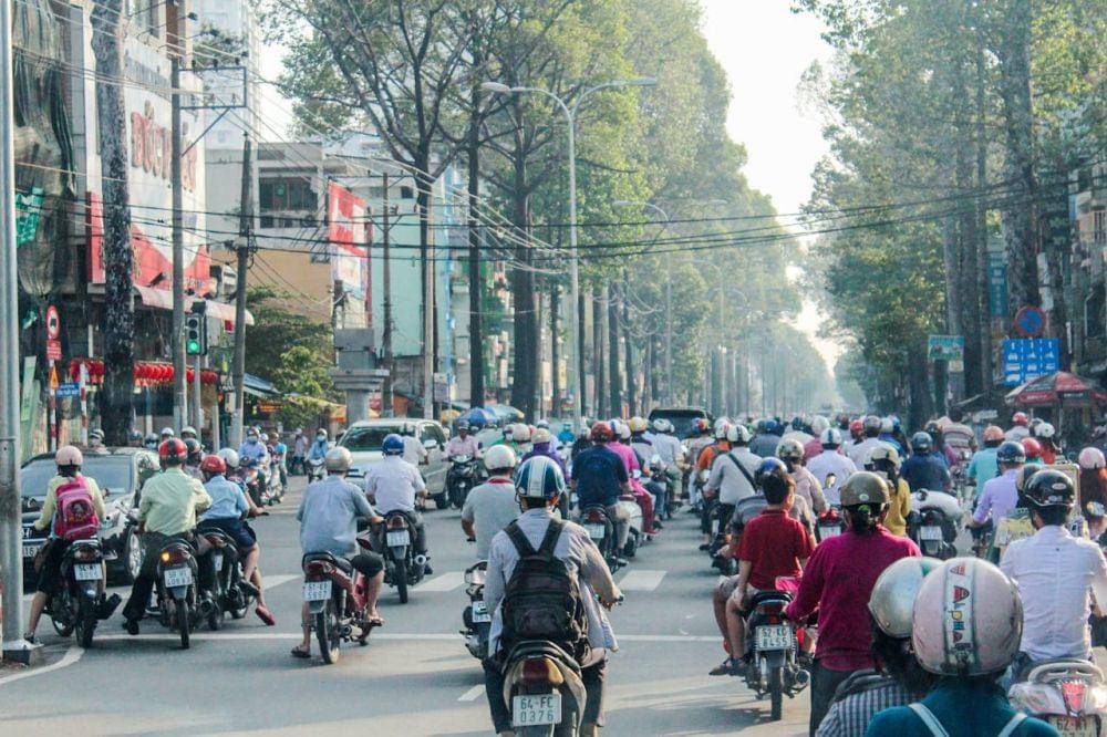 ilustrasi keramaian jalan (pexels.com/Lan Yao)