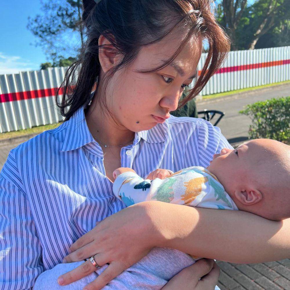 Shanju momong anak (instagram.com/shanju)