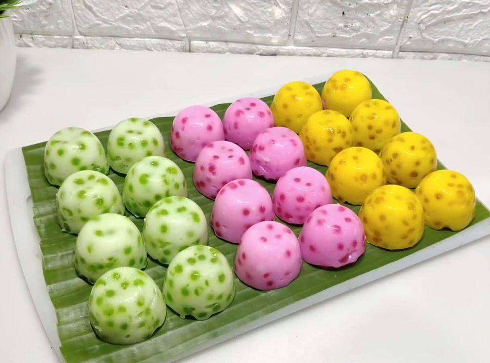 kue sagu lonceng pelangi (YouTube.com/Dapur Lielis)