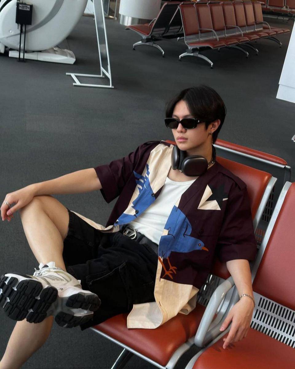 outfit sporty look ala William LYKN (instagram.com/williamjkp)