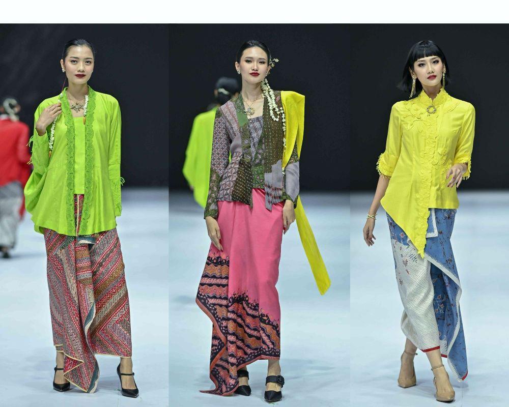 12 Koleksi Kebaya Modern BINhouse di JFW 2025, Colorful!