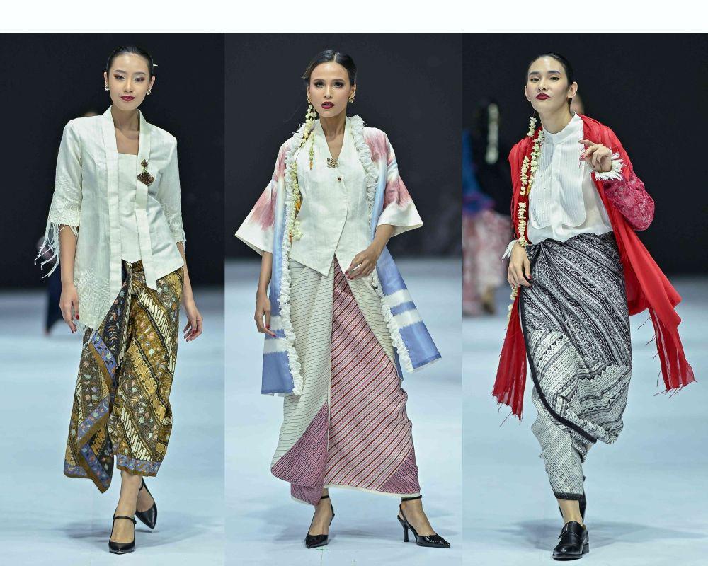 8 Koleksi Kebaya Modern Nuansa Putih BINHouse di JFW 2025, Anggun