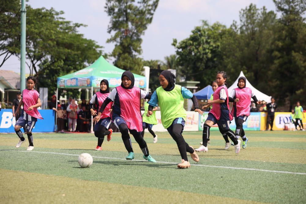MilkLife Soccer Challenge Bergeliat, Sepak bola Putri Tumbuh