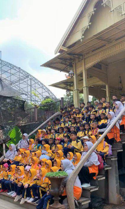 potret anak TK wisata di rumah Irfan Hakim (instagram.com/irfanhakim75)