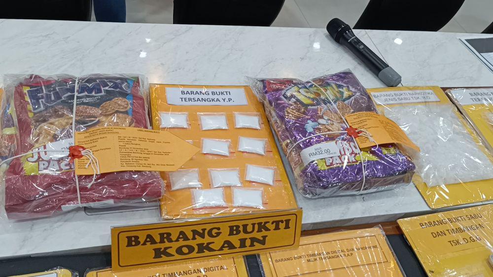 Polisi Amakan 18 Tersangka Penjual Narkotika di Kota Bandung