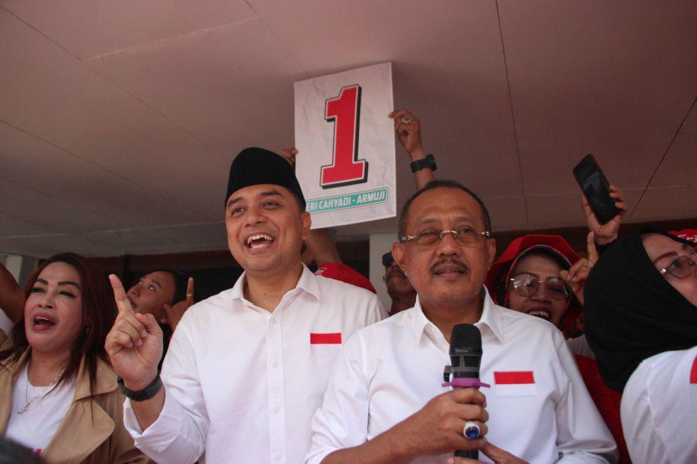 Gerindra Gelar Konser Kampanye Erji dan Khofifah, Eri: Saya Hadir