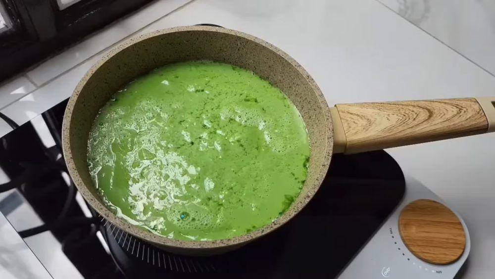 ilustrasi masak puding lumut pandan (YouTube.com/atha naufal)