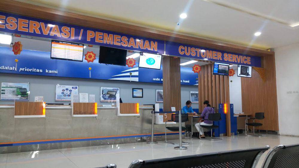 loket Kereta Api Indonesia (Google Maps/Danuta Pradnya)
