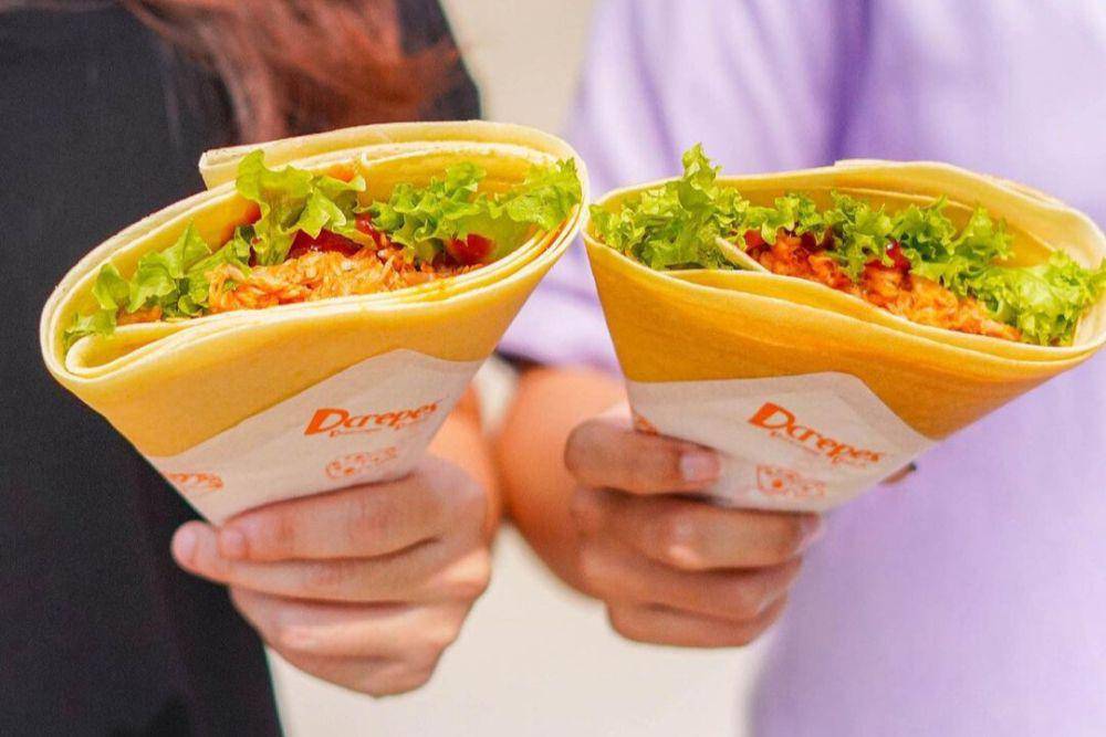 menu savory di D'Crepes