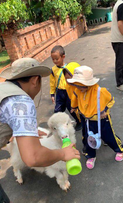 potret anak TK wisata di rumah Irfan Hakim (instagram.com/irfanhakim75)