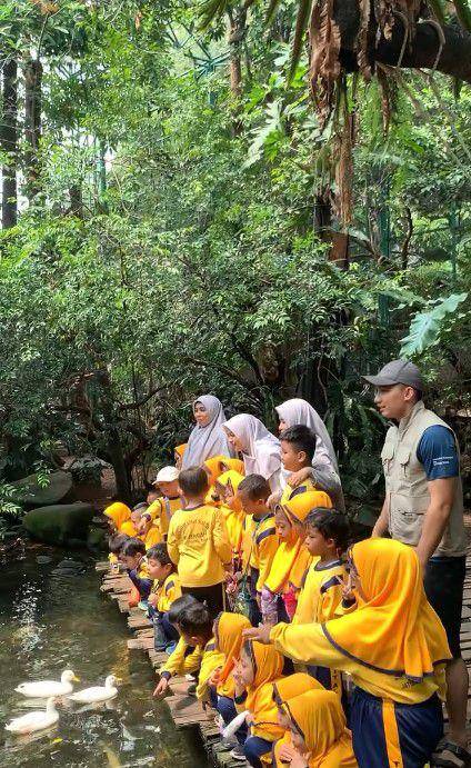 potret anak TK wisata di rumah Irfan Hakim (instagram.com/irfanhakim75)