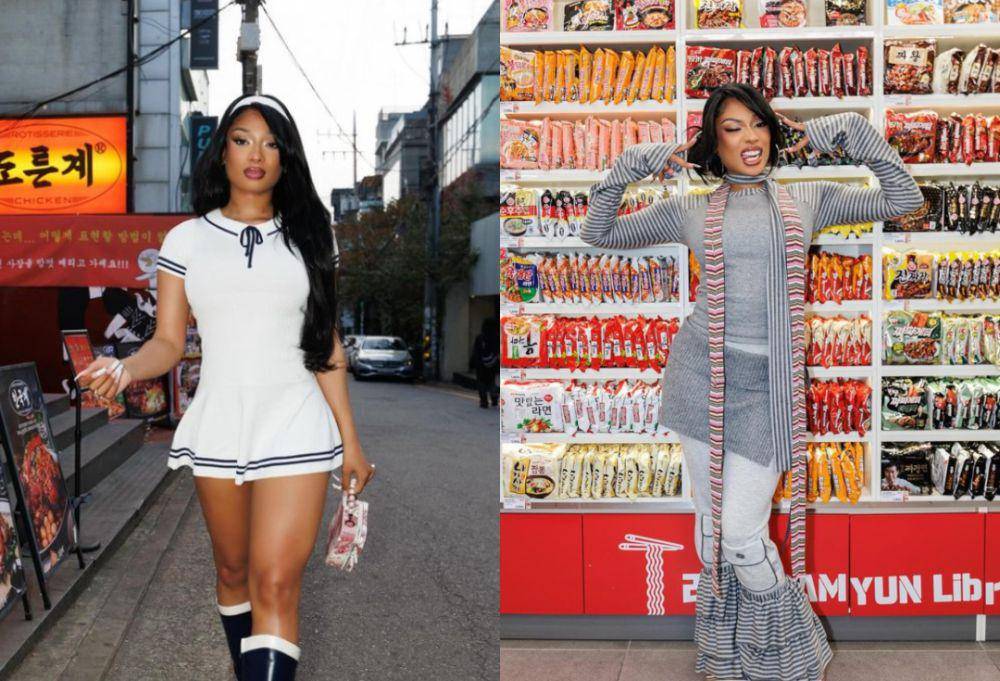 9 Potret Megan Thee Stallion Liburan di Korea Selatan, Kiyowo!