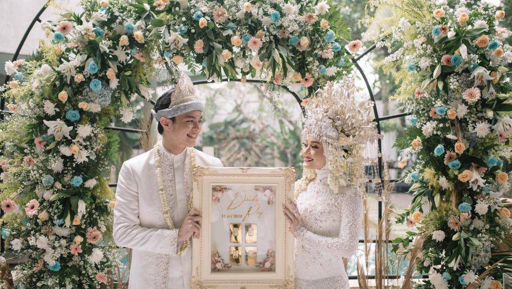 potret pernikahan Dinda Hauw dan Rey Mbayang (instagram.com/dindahw)
