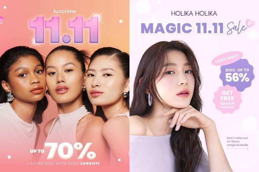 14 Promo Makeup Spesial Double Date 11.11, Nyesal Kalau Gak Checkout!