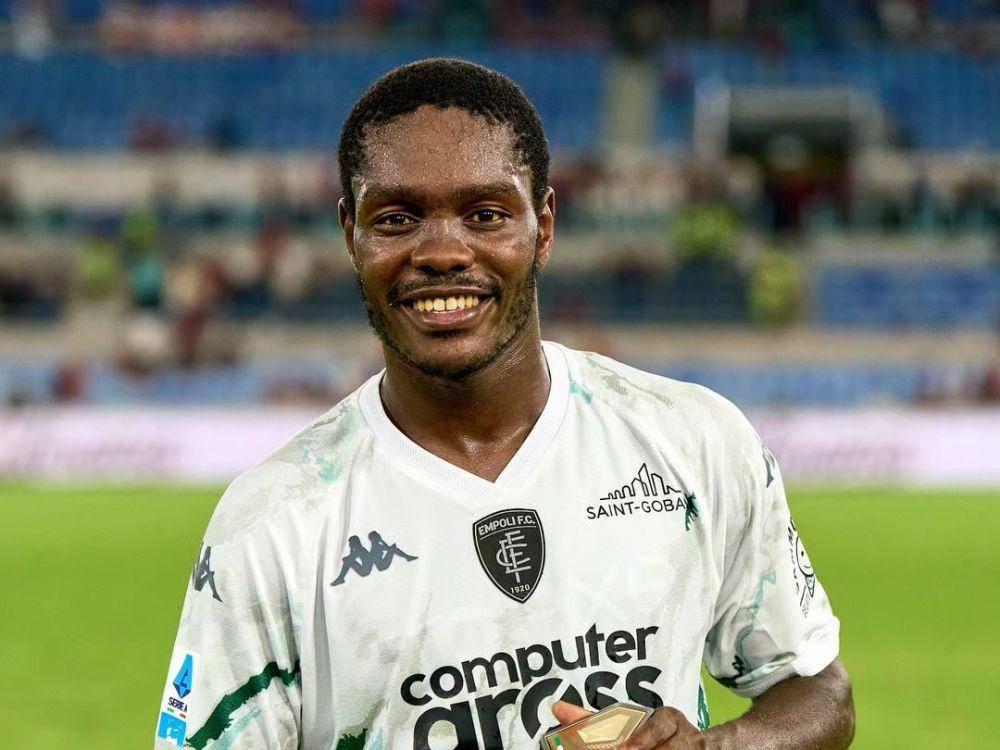 potret Emmanuel Gyasi (instagram.com/empoli_fc_official)