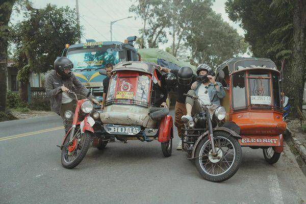 potret The Dudas-1 touring di Medan (instagram.com/raffinagita1717)