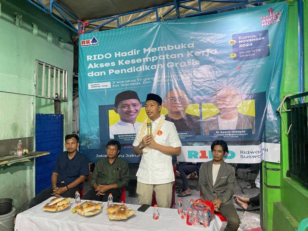 Relawan RIDO Yakin Pilkada 2 Putaran: Banyak Anak Muda Ragu Memilih