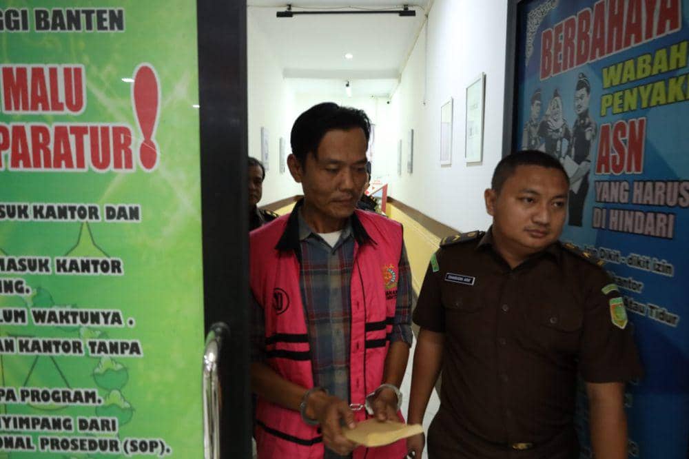 Sempat DPO, Tersangka Kredit Fiktif Bjb  Ditahan Kejati Banten