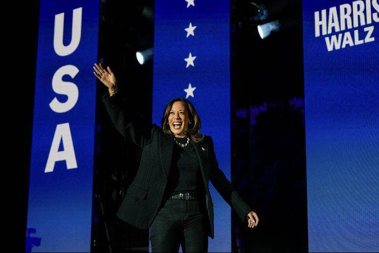 Kamala Harris saat berkampanye. (x.com/KamalaHarris)