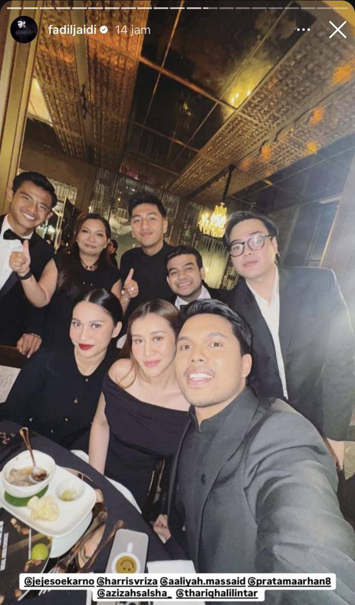 potret artis di launching Keem Skincare (Instagram.com/fadiljaidi)
