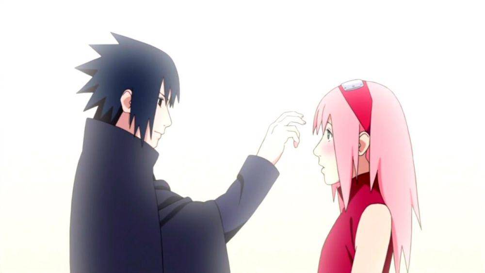 Momen Sasuke mengekspresikan perasaannya kepada Sakura. (dok. Pierrot/Naruto: Shippuden)