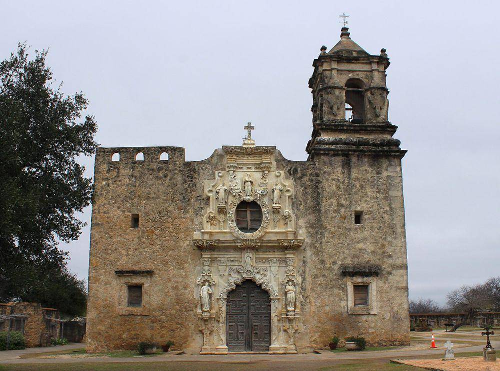 Mission San Jose bagian dari San Antonio Missions (commons.m.wikimedia.org/Marelbu)