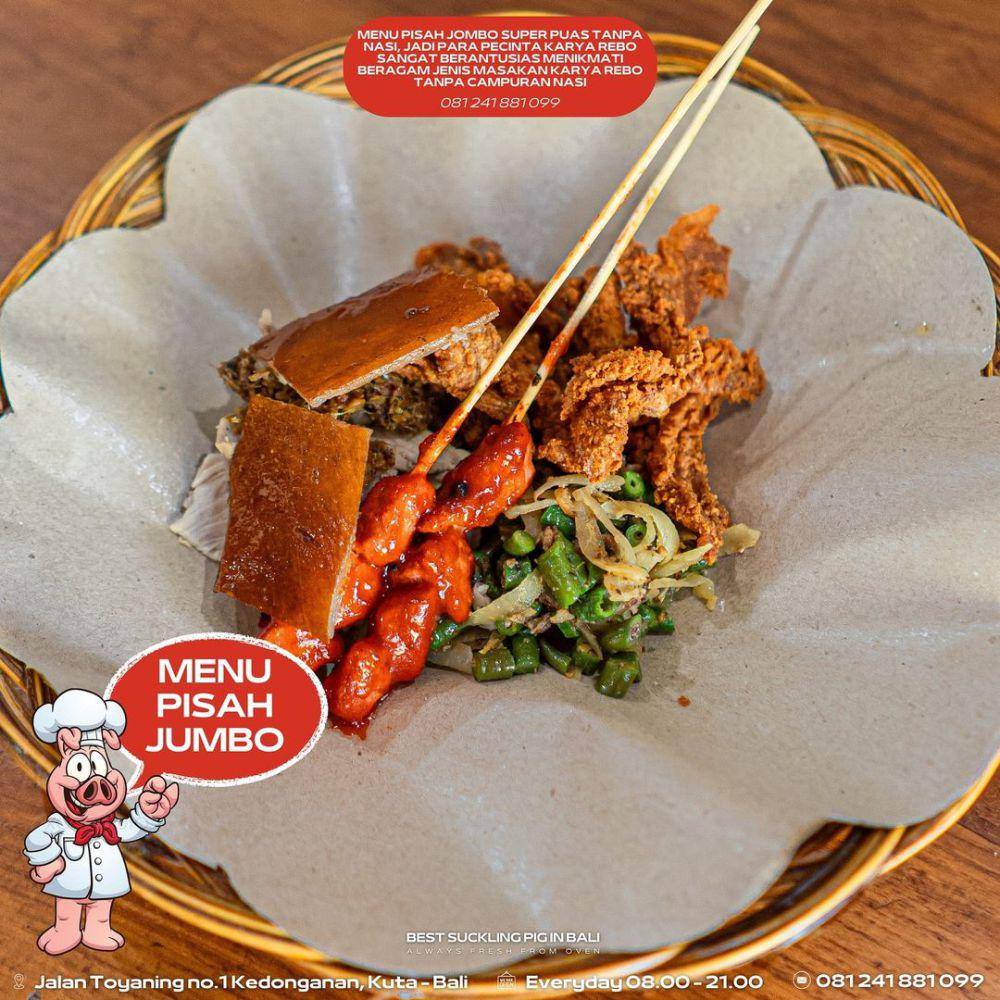 Salah satu menu Babi Guling Karya Rebo (instagram.com/babi_guling_karya_rebo)