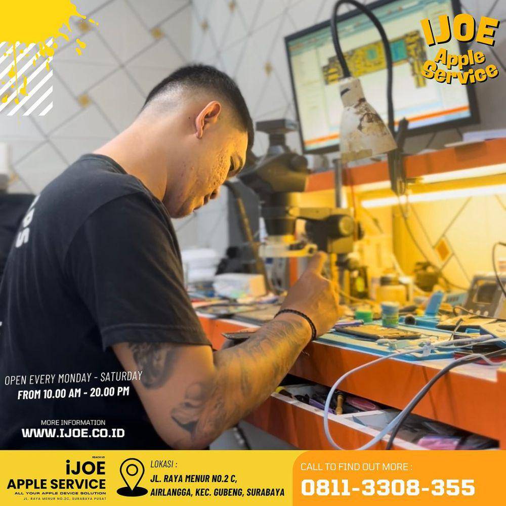 iJOE Service Apple Surabaya (Instagram/ijoe.surabaya)