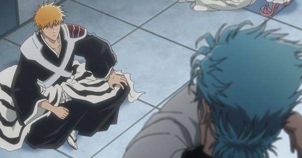 Grimmjow dan Ichigo ( Dok. Pierrot / Bleach )
