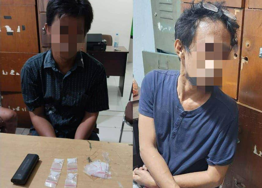 Polsek Balikpapan Selatan Ungkap Kasus Sabu, Dua Pelaku Ditahan