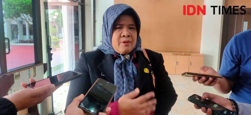 Kepala Dinas Kesehatan Kota Balikpapan Alwiyati, Senin (11/11/2024). (IDN Times/Hilmansyah)