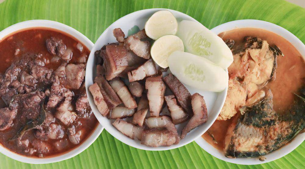 potret hidangan masakan Batak di Lapo Ni Tongdongta (instagram.com/laponitongdongtapramuka_)