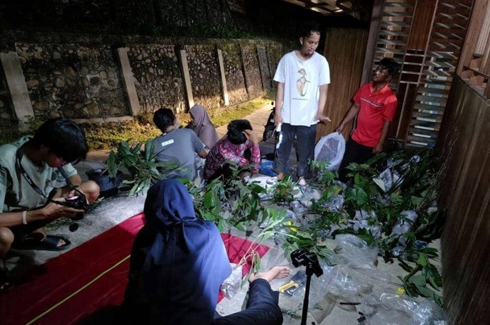 Tim eksplorasi Itera mengumpulkan 100 spesies tumbuhan Sumatera (dok/itera.ac.id)