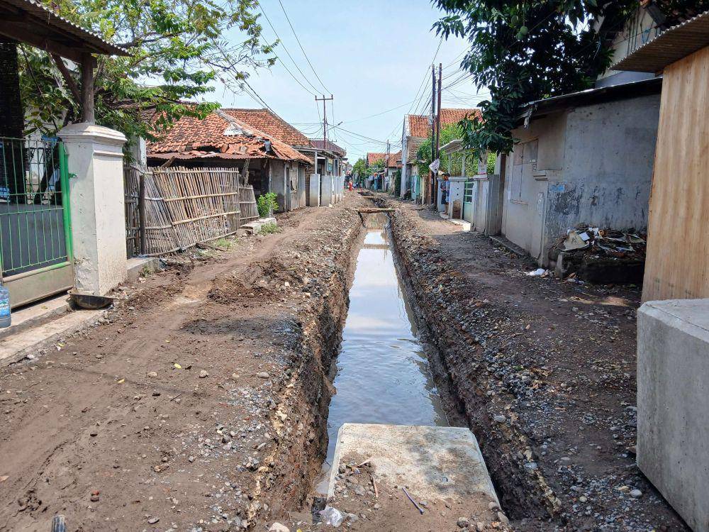 Jalan Syekh Datu Kahfi, Kecamatan Plered, Kabupaten Cirebon (IDN Times/Hakim Baihaqi)