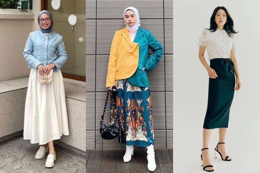 Ide Outfit Hari Guru untuk Cewek (instagram.com/ssinz7 | instagram.com/fatyiha | instagram.com/melvinmaylani)