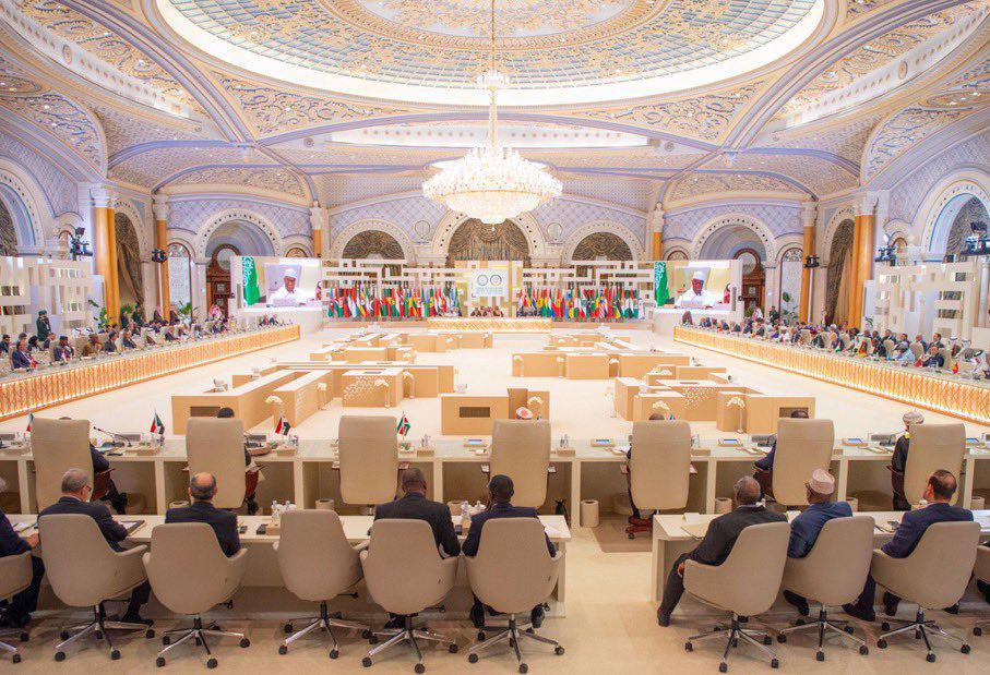 KTT Arab-Islam di RIyadh, Arab Saudi (Twitter.com/Foreign Ministry 🇸🇦)