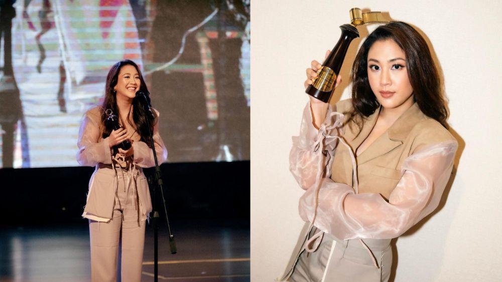 8 Potret Sherina Bawa Pulang Piala di Festival Film Bandung 2024