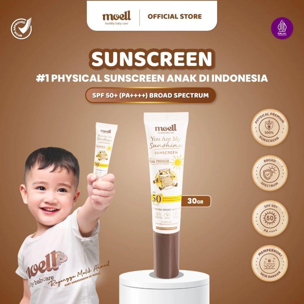 Moell You Are My Sunshine Sunscreen (shopee.co.id/moell.id)