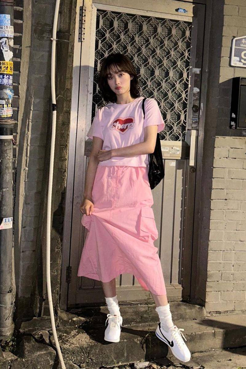 ide outfit Lee Yoo Mi (instagram.com/leeyoum262)