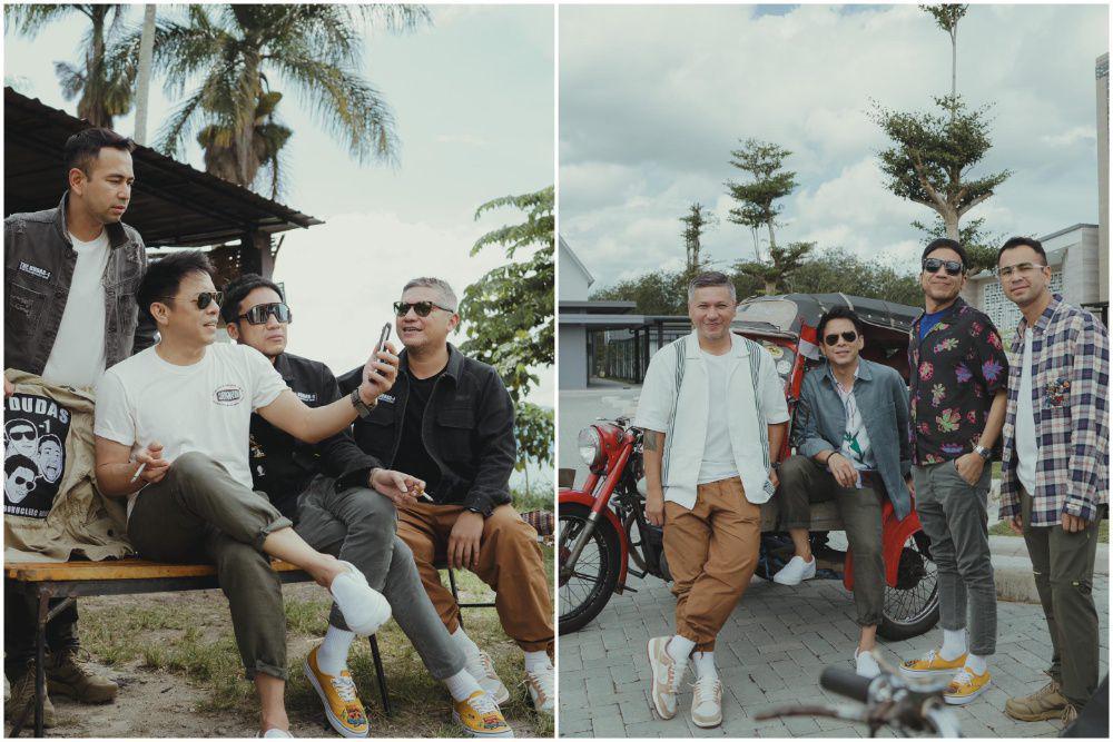 10 Potret The Duda's -1 ke Medan dan Toba, Touring Naik Bentor!