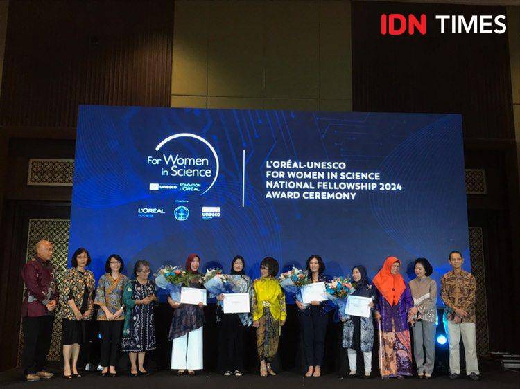 Pemenang Penghargaan L’Oréal-UNESCO For Women in Science 2024. 11 November 2024. (IDN Times/Hani Safanja)